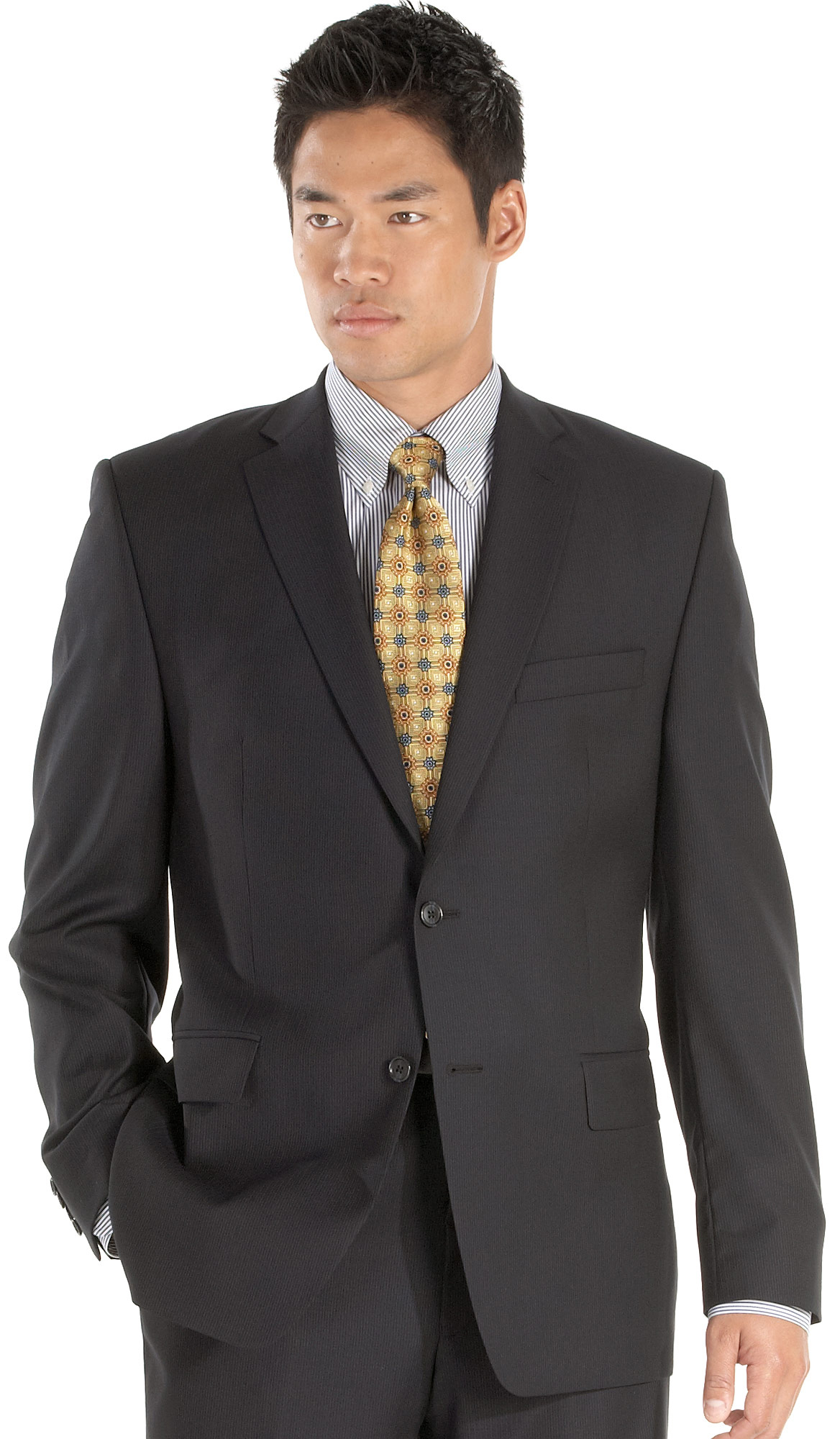 職場(chǎng)西服也能穿出不一樣的時(shí)尚感。